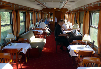 Danube Express lounge car
