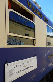 Danube Express destination board