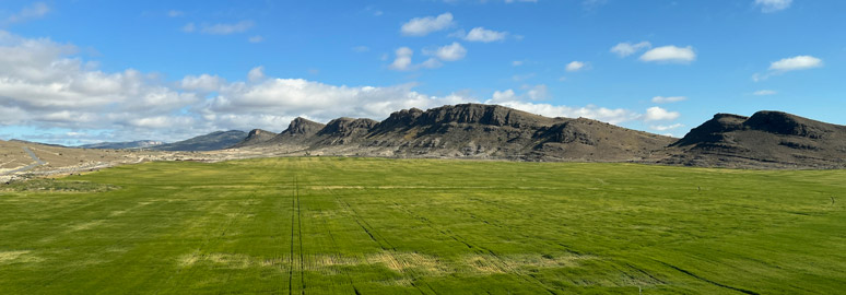 Mountain ridge between Barcelona & Madrid