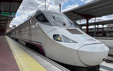 Alvia S730 train to Vigo at Madrid Chamartin