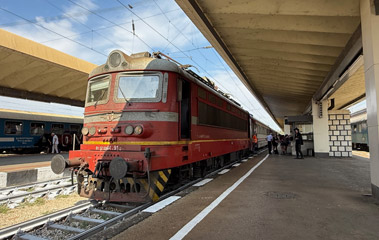 Bulgarian locomotive at Gorna