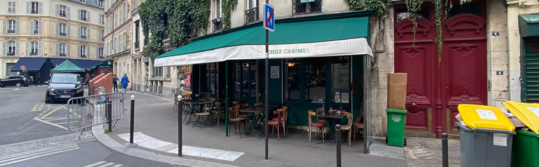 Chez Casimir restaurant near Paris Gare du Nord