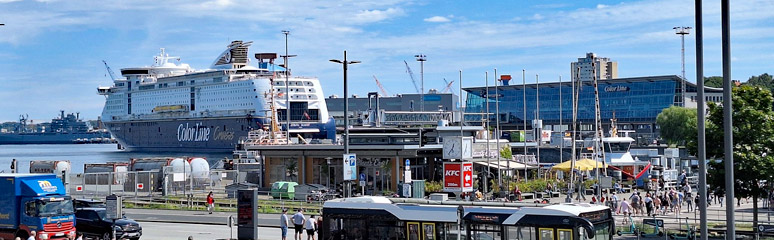 Germany to Oslo Color Line ferry at Kiel