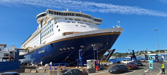 Ferry arrived in Oslo