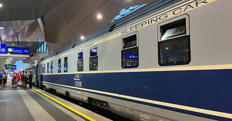 Dacia Express sleeper at Vienna