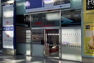 OBB lounge, Innsbruck Hbf