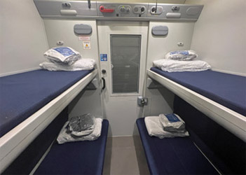 Italian 4-berth Comfort couchettes