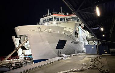 Northlink Ferries m/v Hamnavoe at Stromness