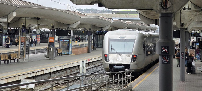 Oslo Sentral platforms
