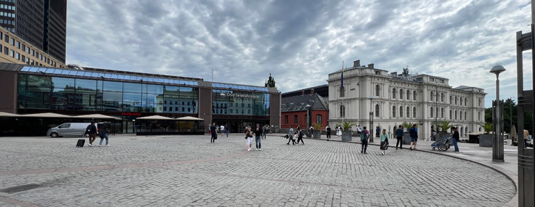 Oslo Sentral station exterior