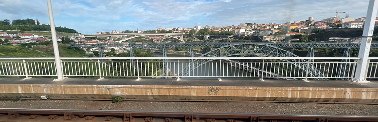 Crossing the Douro at Porto