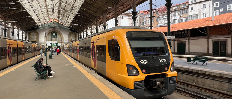 Porto Sao Bento trainshed