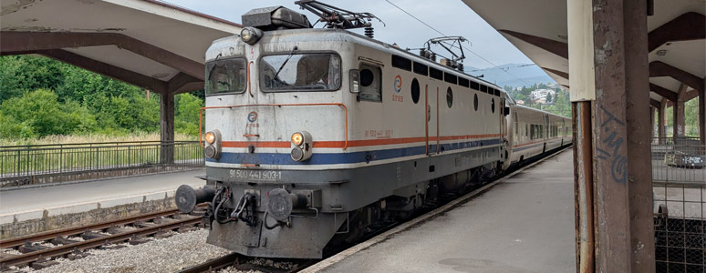Sarajevo to Mostar Talgo train