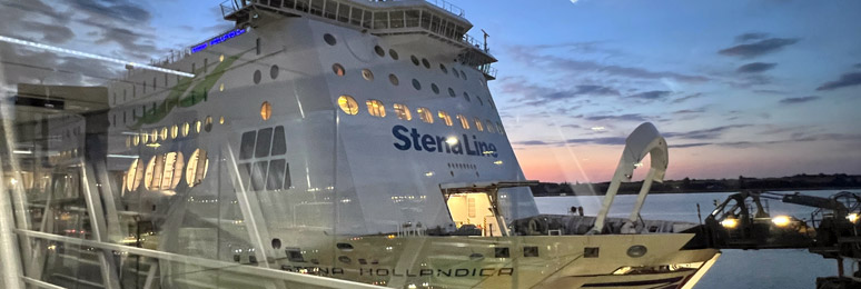 Stena Line ferry at Hoek van Holland