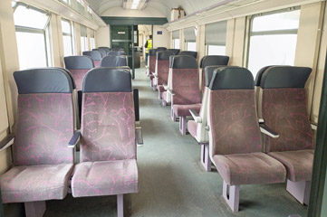 2nd class on the train from Tunis to Annaba