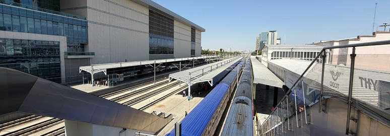Ankara station, classic 1937 side