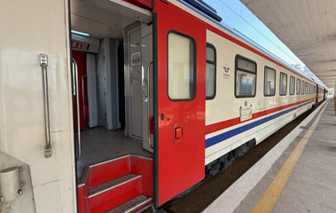 The Bandirma to Izmir train
