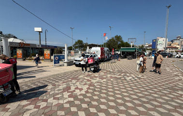 The IDO ferry terminal at Bandirma