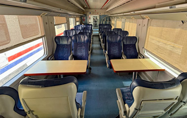 Seats on the train from Izmir to Ephesus (Selcuk) & Pamukkale (Denizli)