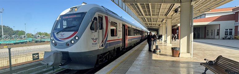 Sivas to Samsun train at Samsun