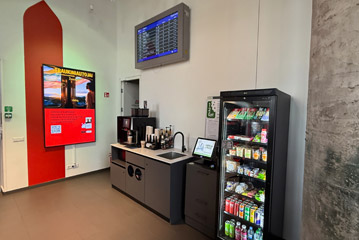 VIP lounge at Vilnius station